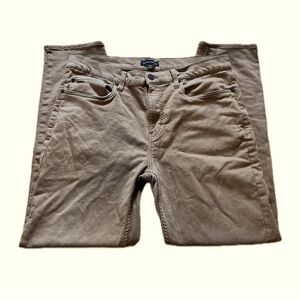 Banana Republic Men's Brown Solid Slim Jeans 34x30